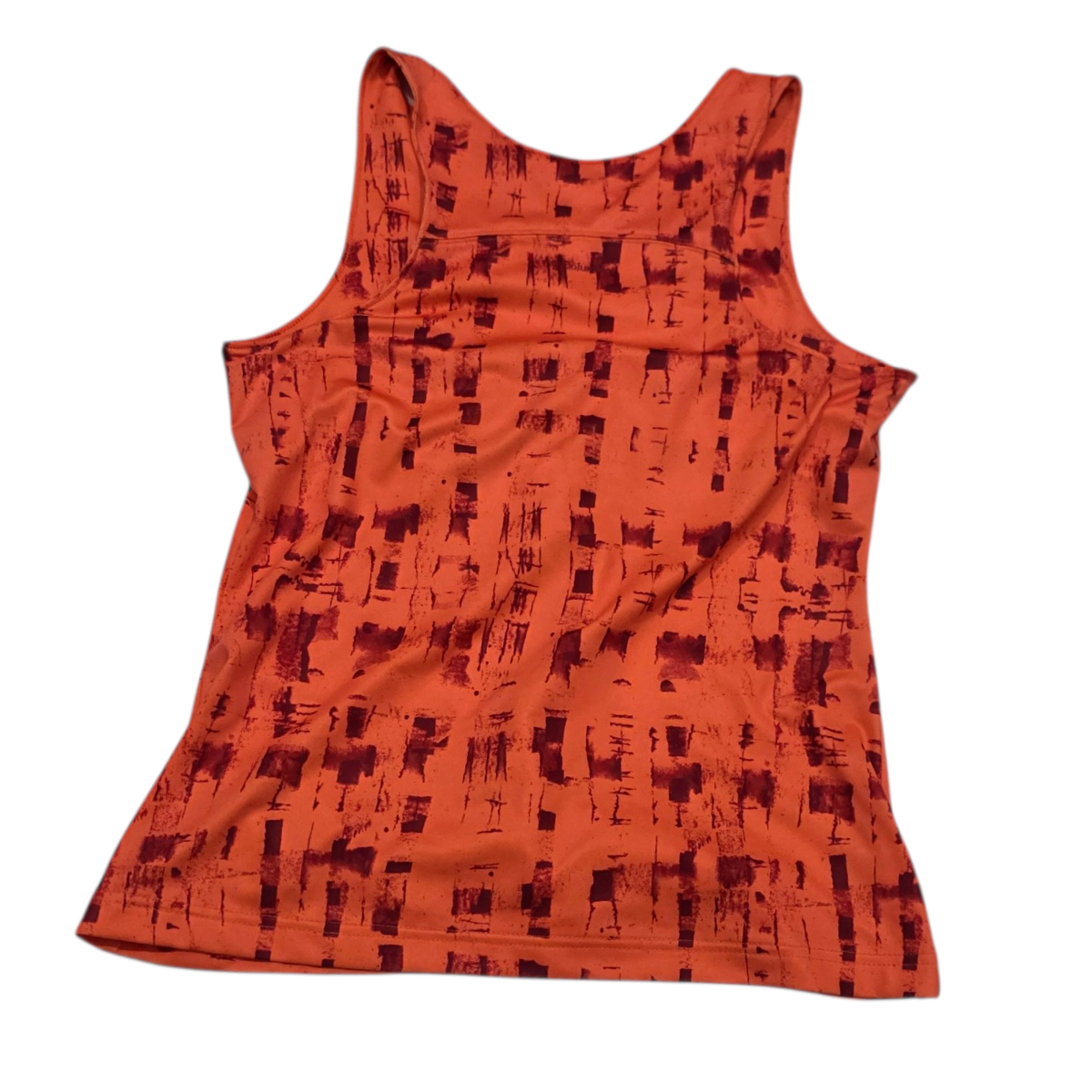 Playera Sin Mangas Columbia Omnishade Naranja Mujer Grande