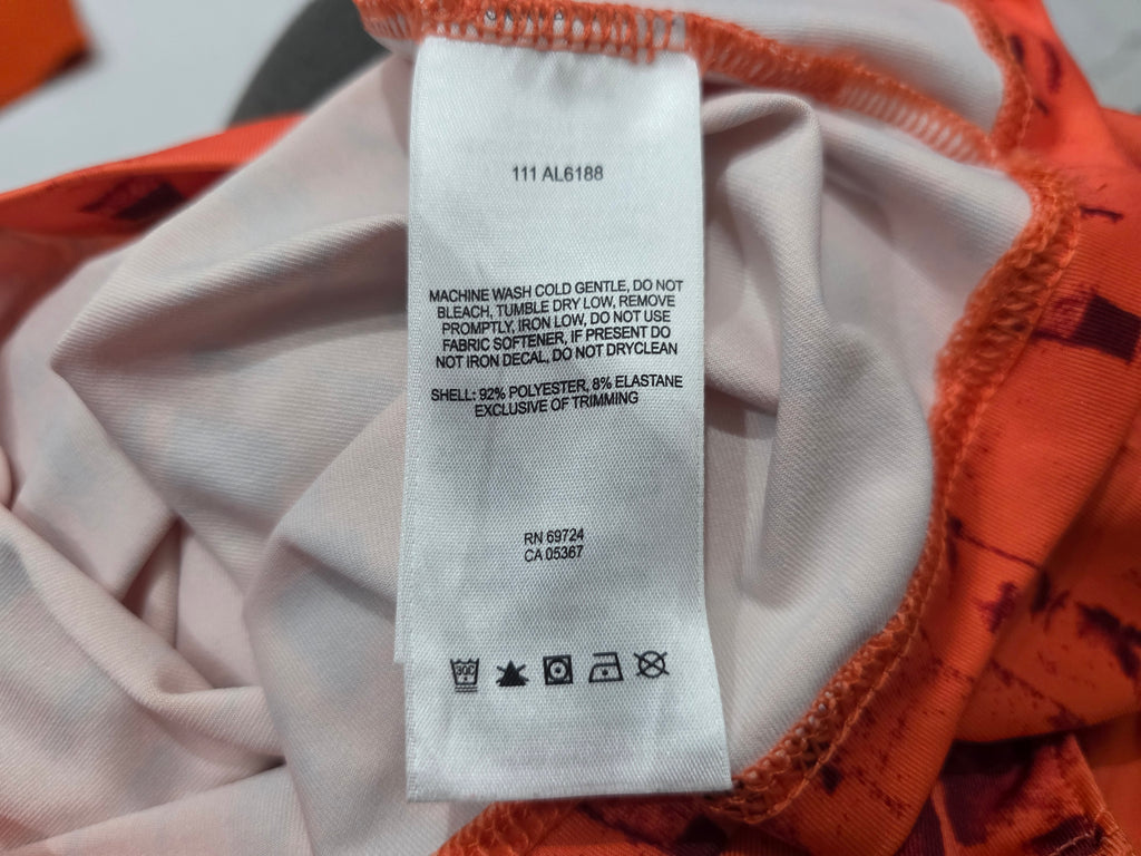 Playera Sin Mangas Columbia Omnishade Naranja Mujer Grande