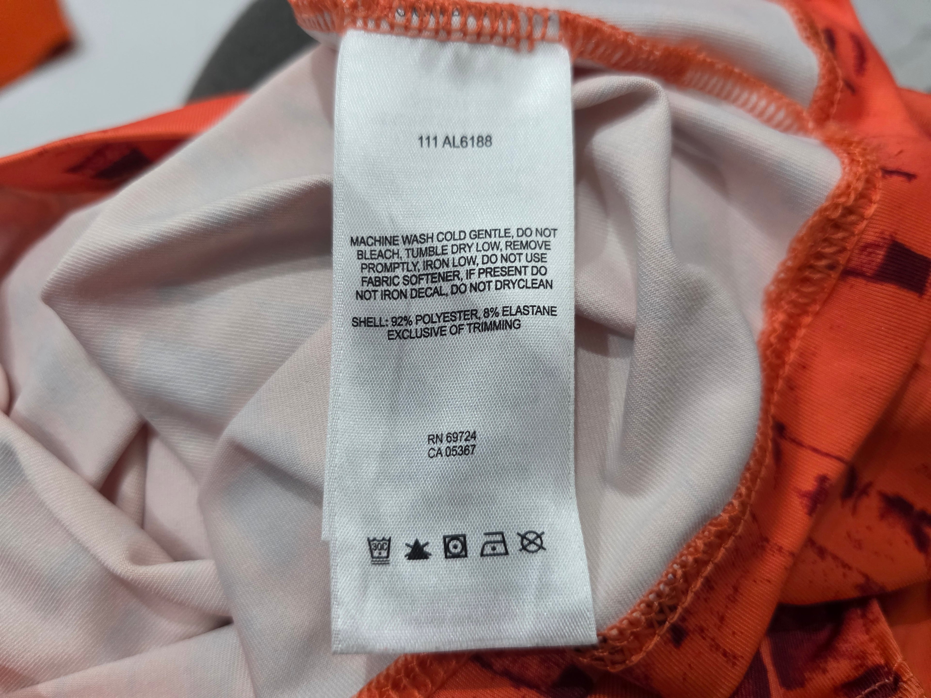 Playera Sin Mangas Columbia Omnishade Naranja Mujer Grande