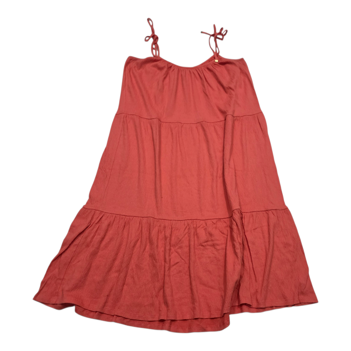 Vestido Michael Kors De Tirantes Color Coral Talla Grande