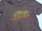 Playera Harley Davidson Mujer Talla Extra Grande Color Cafe