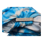 Blusa Michael Kors Tye Die Azul/blanco Extra Grande