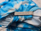 Blusa Michael Kors Tye Die Azul/blanco Extra Grande