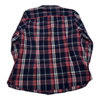 Camisa Tommy Hilfiger Classic Fit Mujer Azul/rosa Talla Xxl