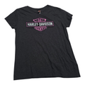 Playera Harley Davidson De Mujer Gris Talla Xxl