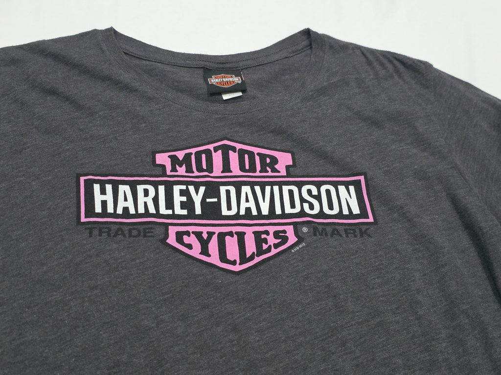 Playera Harley Davidson De Mujer Gris Talla Xxl