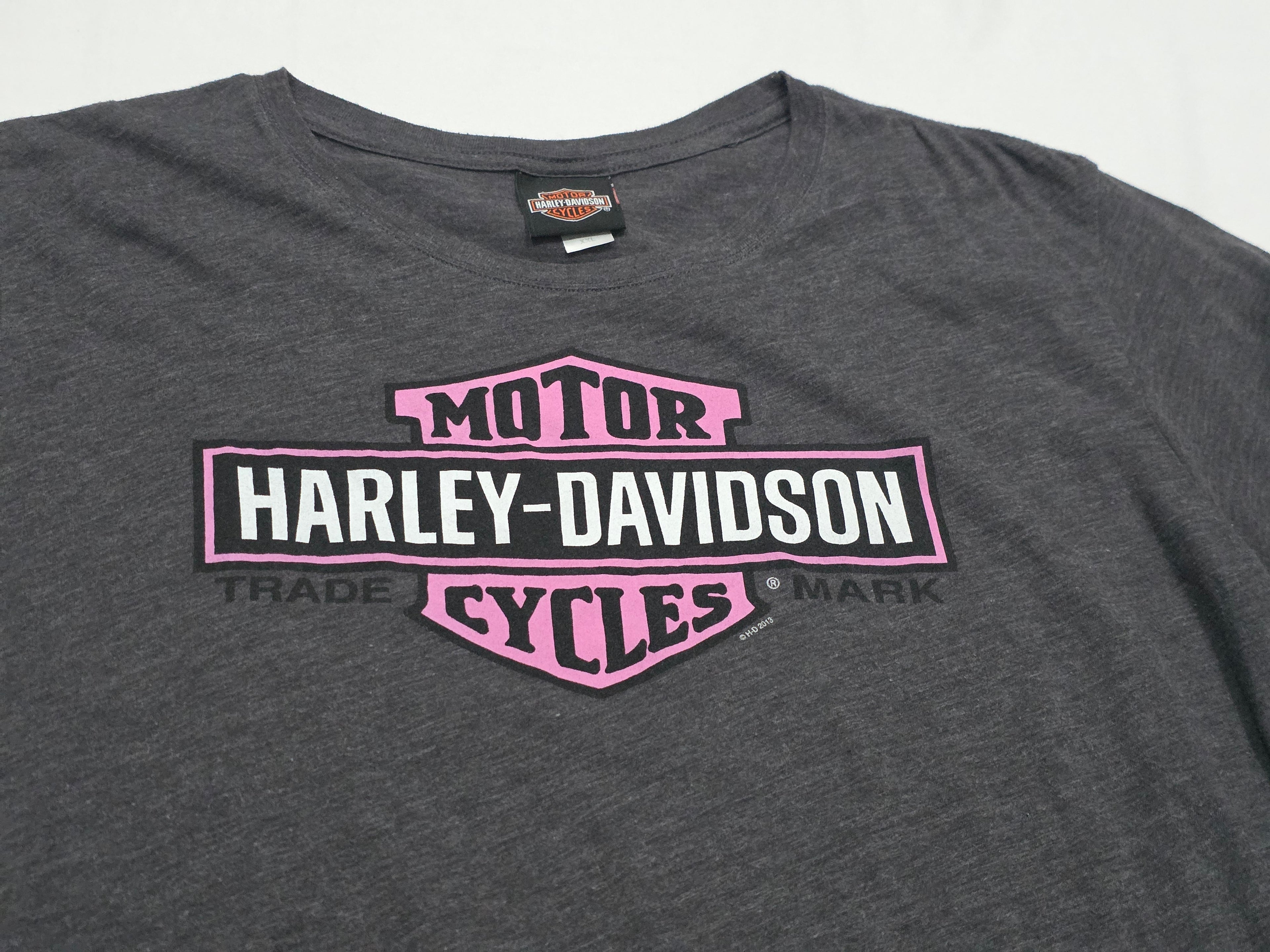 Playera Harley Davidson De Mujer Gris Talla Xxl