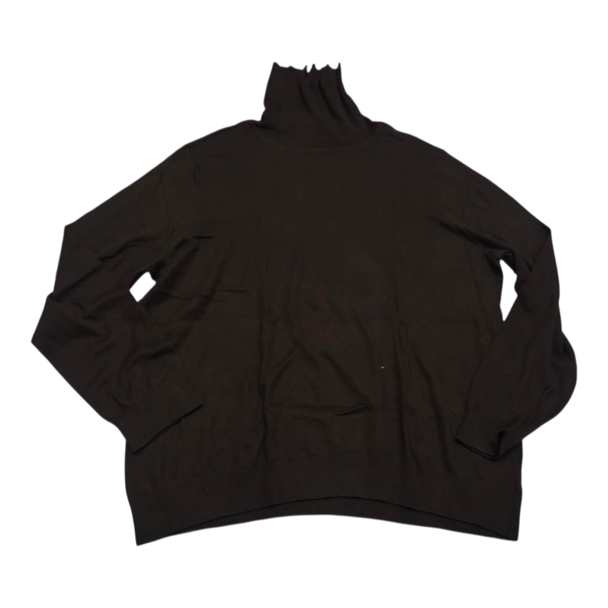 Blusa Ralph Lauren Cafe Turtle Neck Talla 2x Color Cafe