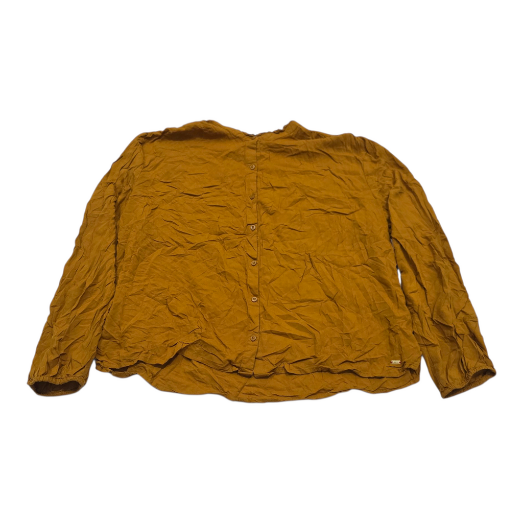 Blusa Tommy Hilfiger Talla Xxl Color Mostaza De Mujer
