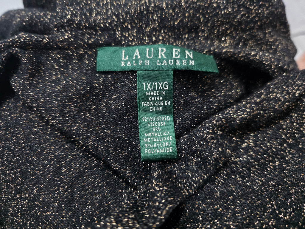 Blusa Ralph Lauren Brillante Talla 1x.de Mujer