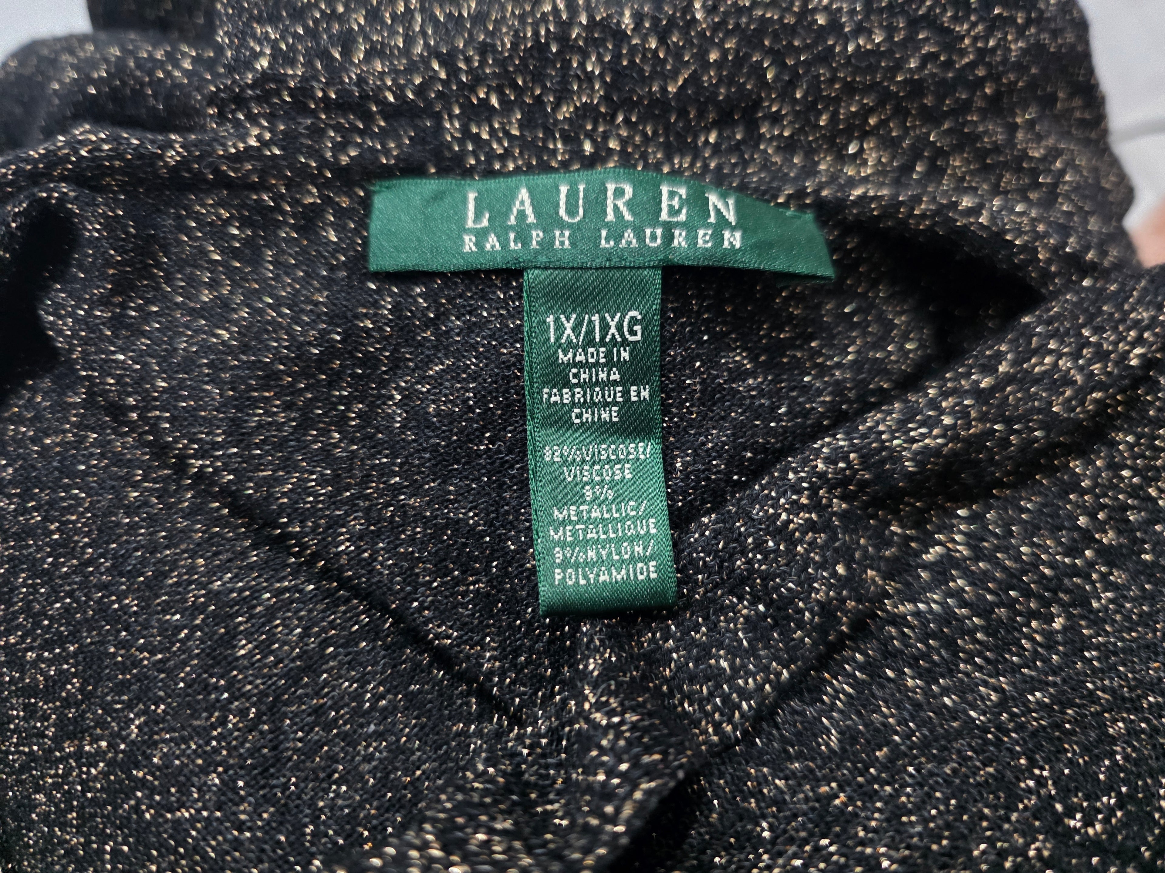 Blusa Ralph Lauren Brillante Talla 1x.de Mujer