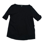 Playera Basica Ralph Lauren Talla 1x Color Negro De Mujer
