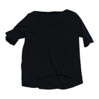 Playera Basica Ralph Lauren Talla 1x Color Negro De Mujer