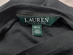 Playera Basica Ralph Lauren Talla 1x Color Negro De Mujer