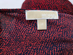 Blusa Michael Kors De Mujer Talla 3x Roja Con Cadena