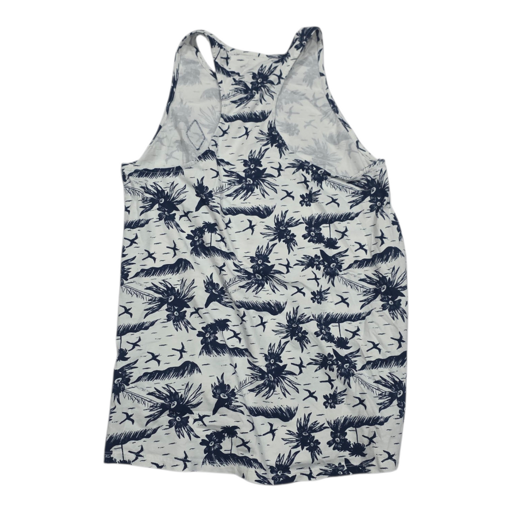Playera Patagonia De Mujer Extra Chica Sin Mangas Blancaazul