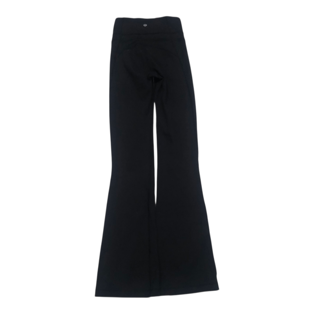 Legging Lululemon Flare Colo Negro Talla 2 De Mujer