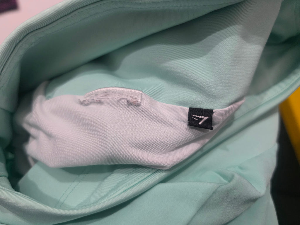 Short Gymshark De Mujer Extra Chica Color Menta