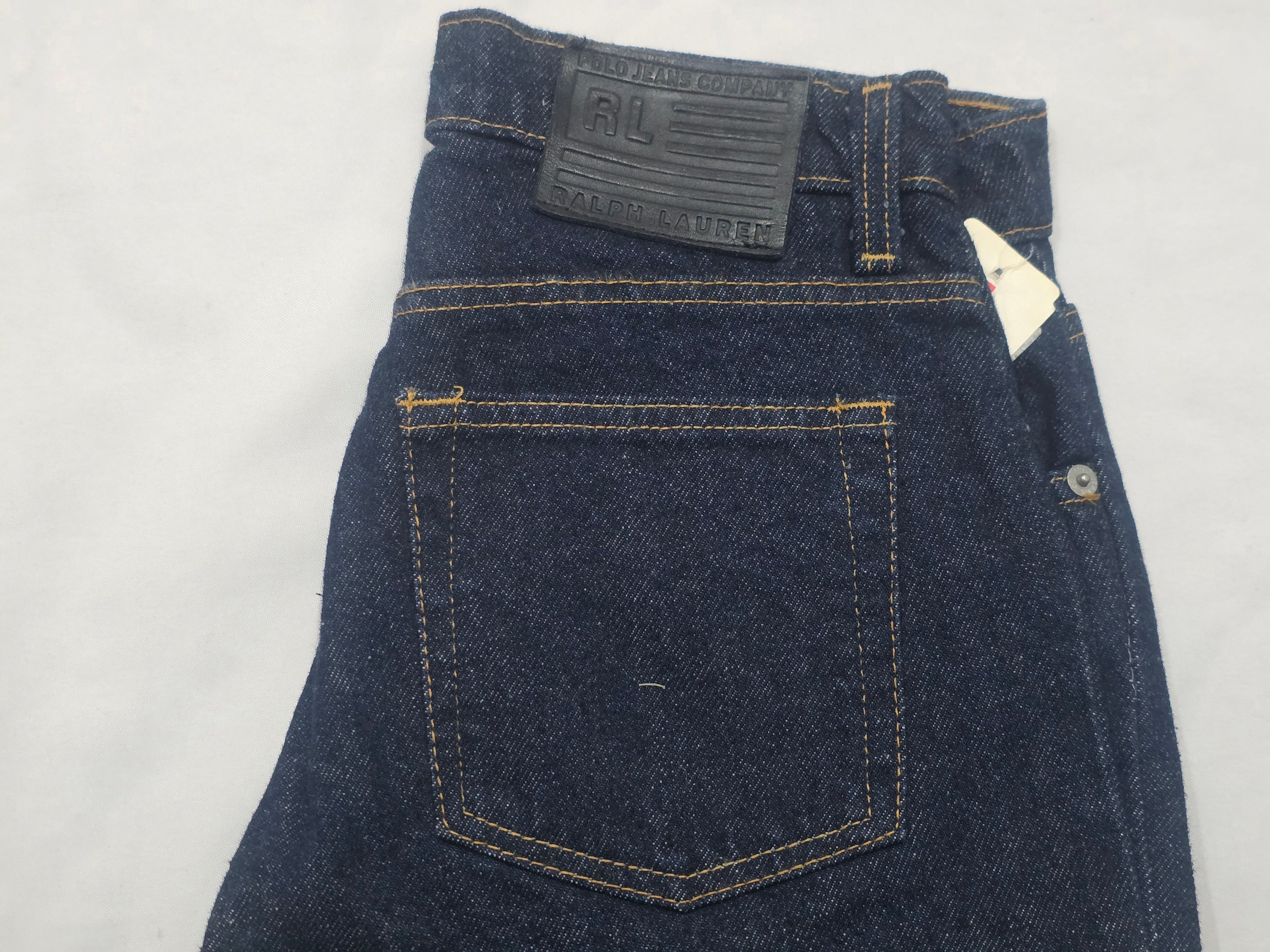 Pantalon Ralph Lauren Mujer Talla 2/31 Hiphugger Mezclila