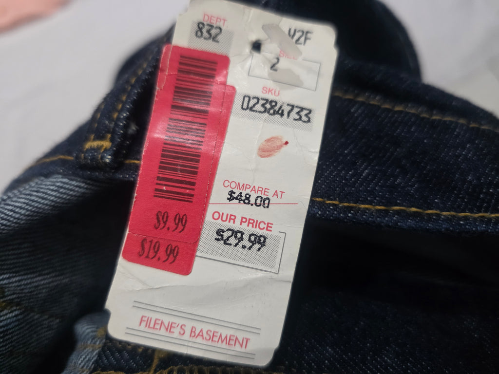 Pantalon Ralph Lauren Mujer Talla 2/31 Hiphugger Mezclila