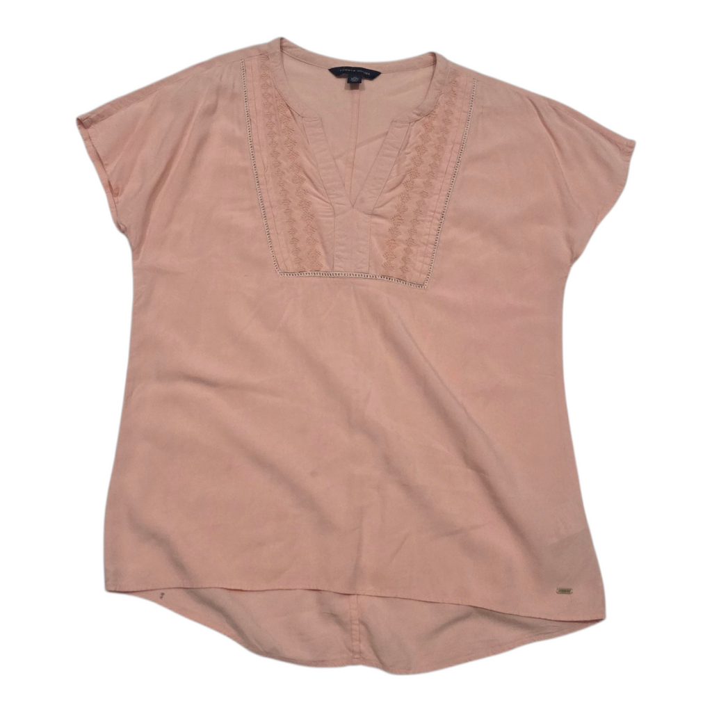 Blusa Tommy Hilfiger De Mujer Extra Chica Color Salmon