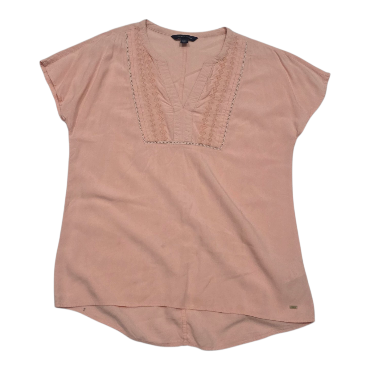 Blusa Tommy Hilfiger De Mujer Extra Chica Color Salmon
