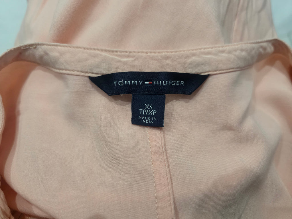Blusa Tommy Hilfiger De Mujer Extra Chica Color Salmon