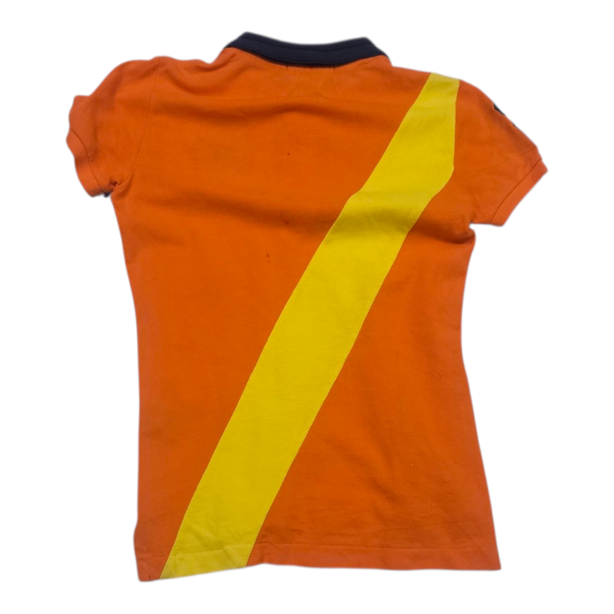 Playera Ralph Lauren Skinny Polo Extra Chica Mujer Naranja