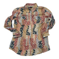 Camisa Tommy Hilfiger Mujer Talla Chica Floreada Multicolor