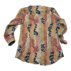 Camisa Tommy Hilfiger Mujer Talla Chica Floreada Multicolor