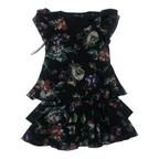 Vestido Ralph Lauren De Mujer Talla 6 Con Olanes Negros