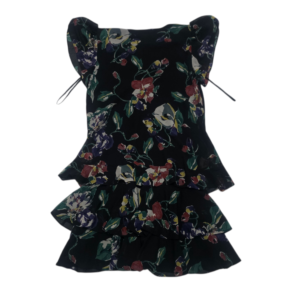 Vestido Ralph Lauren De Mujer Talla 6 Con Olanes Negros