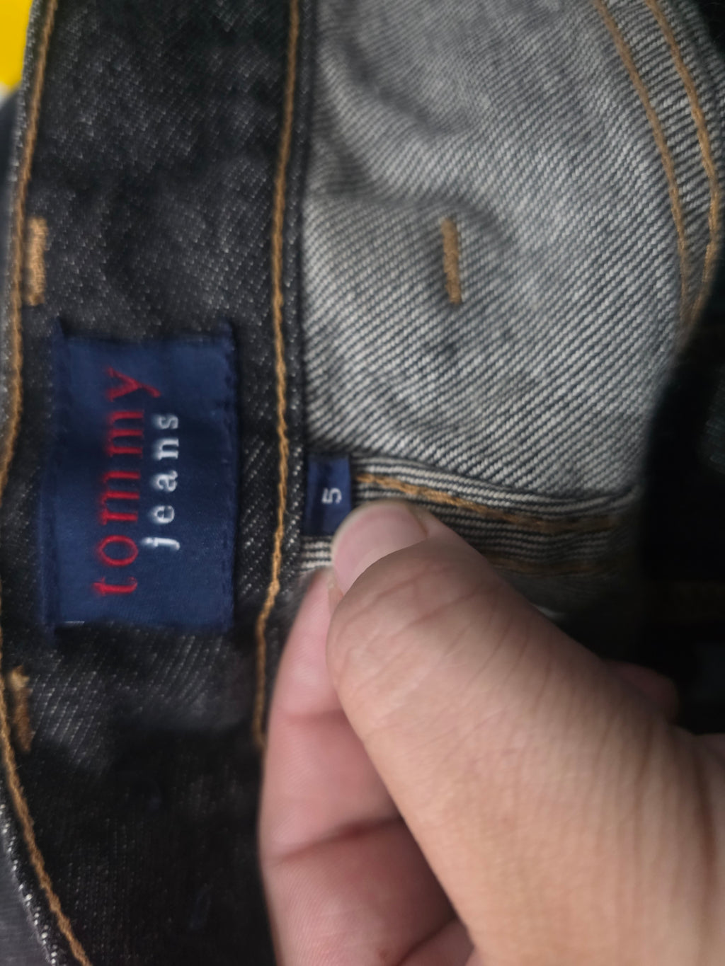 Pantalon Tommy Hilfiger Jeans Talla 5 Con Brillos