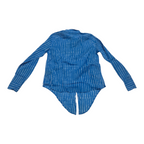 Camisa Ralph Lauren De Mujer Azul Rayada Talla Chica