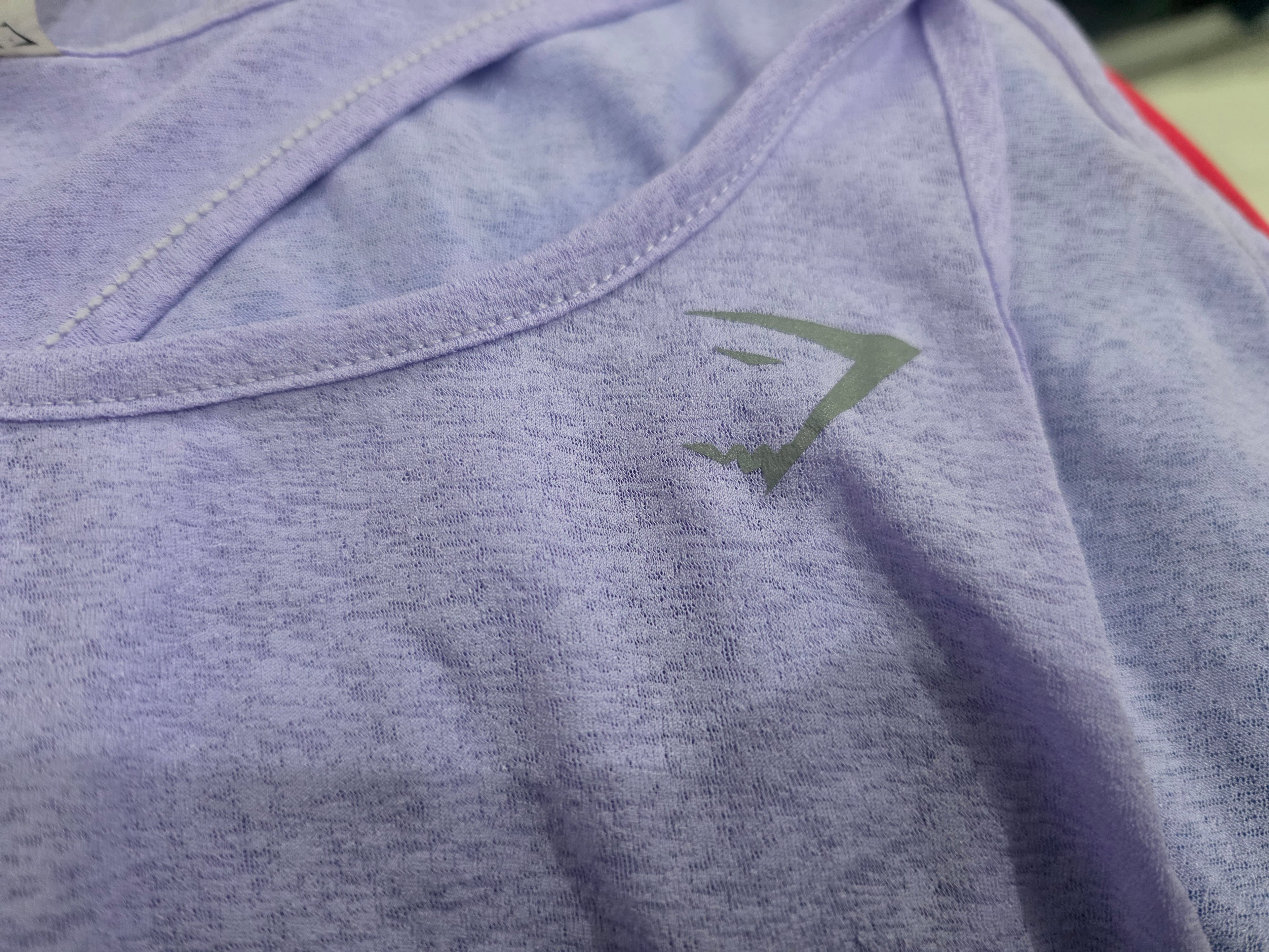 Playera Gymshark De Mujer Talla Chica Color Lavanda