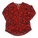 Blusa Michael Kors De Mujer Talla Chica Roja/negro
