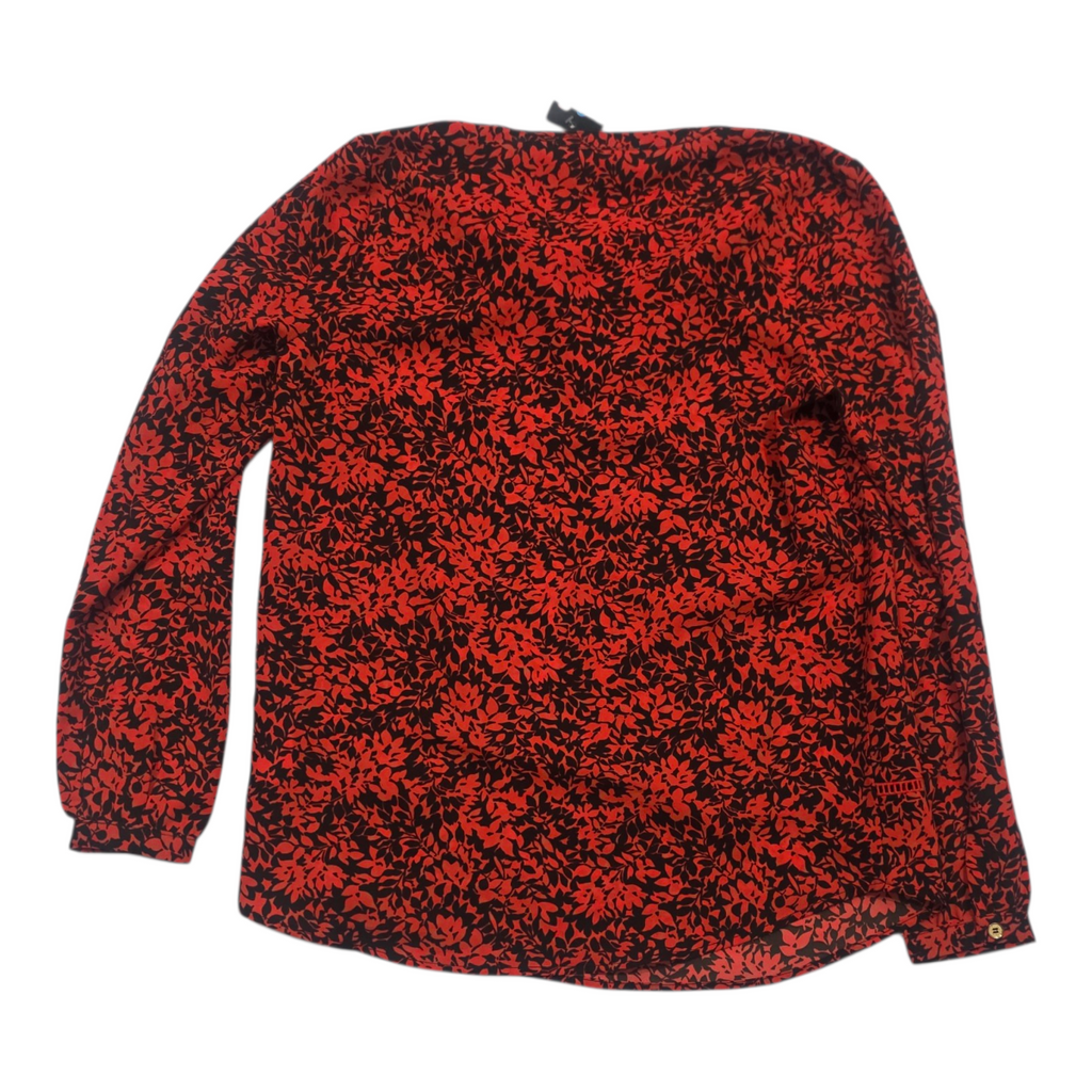Blusa Michael Kors De Mujer Talla Chica Roja/negro