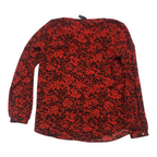 Blusa Michael Kors De Mujer Talla Chica Roja/negro