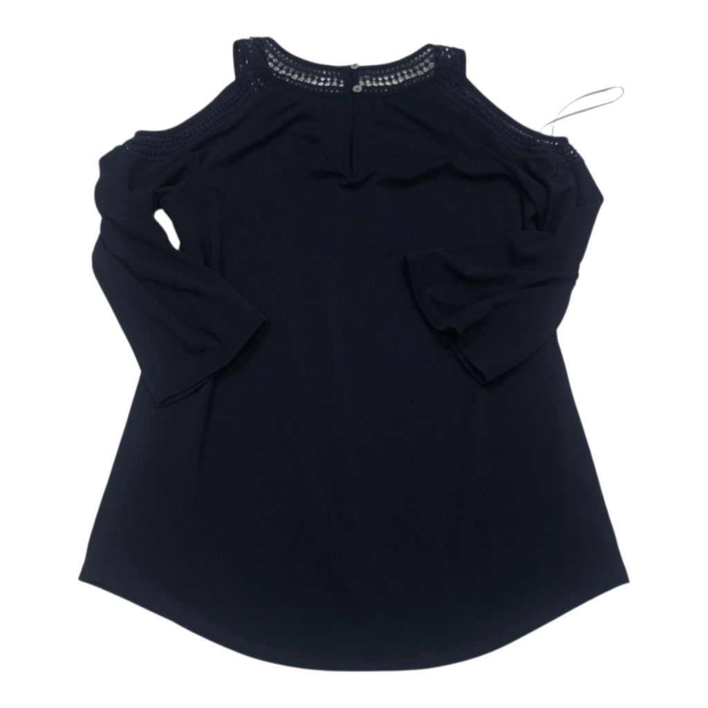 Blusa Tommy Hilfiger Mujer Chica Azul Marino Hombros