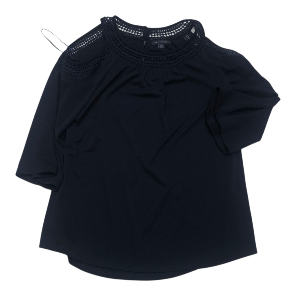Blusa Tommy Hilfiger Mujer Chica Azul Marino Hombros