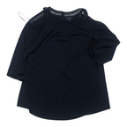 Blusa Tommy Hilfiger Mujer Chica Azul Marino Hombros