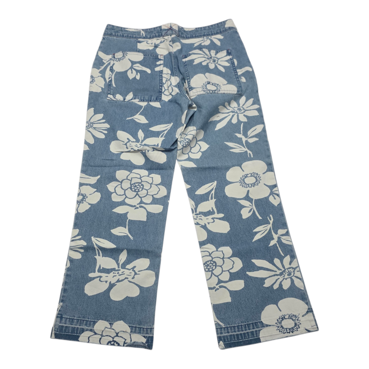 Pantalon Floreado Tommy Jeans De Mujer Talla 6