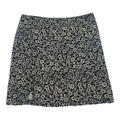 Falda Ralph Lauren Negra Floreada Talla 4