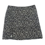 Falda Ralph Lauren Negra Floreada Talla 4