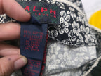 Falda Ralph Lauren Negra Floreada Talla 4