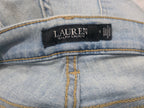 Bermuda Ralph Lauren De Mujer Talla 4 Color Azul Claro