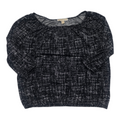 Blusa Michael Kors De Mujer Manga 3/4 Gris/negro Chica