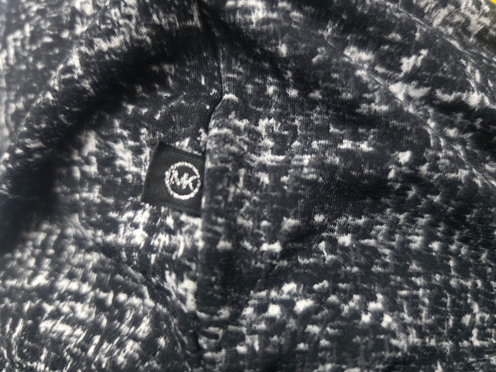 Blusa Michael Kors De Mujer Manga 3/4 Gris/negro Chica