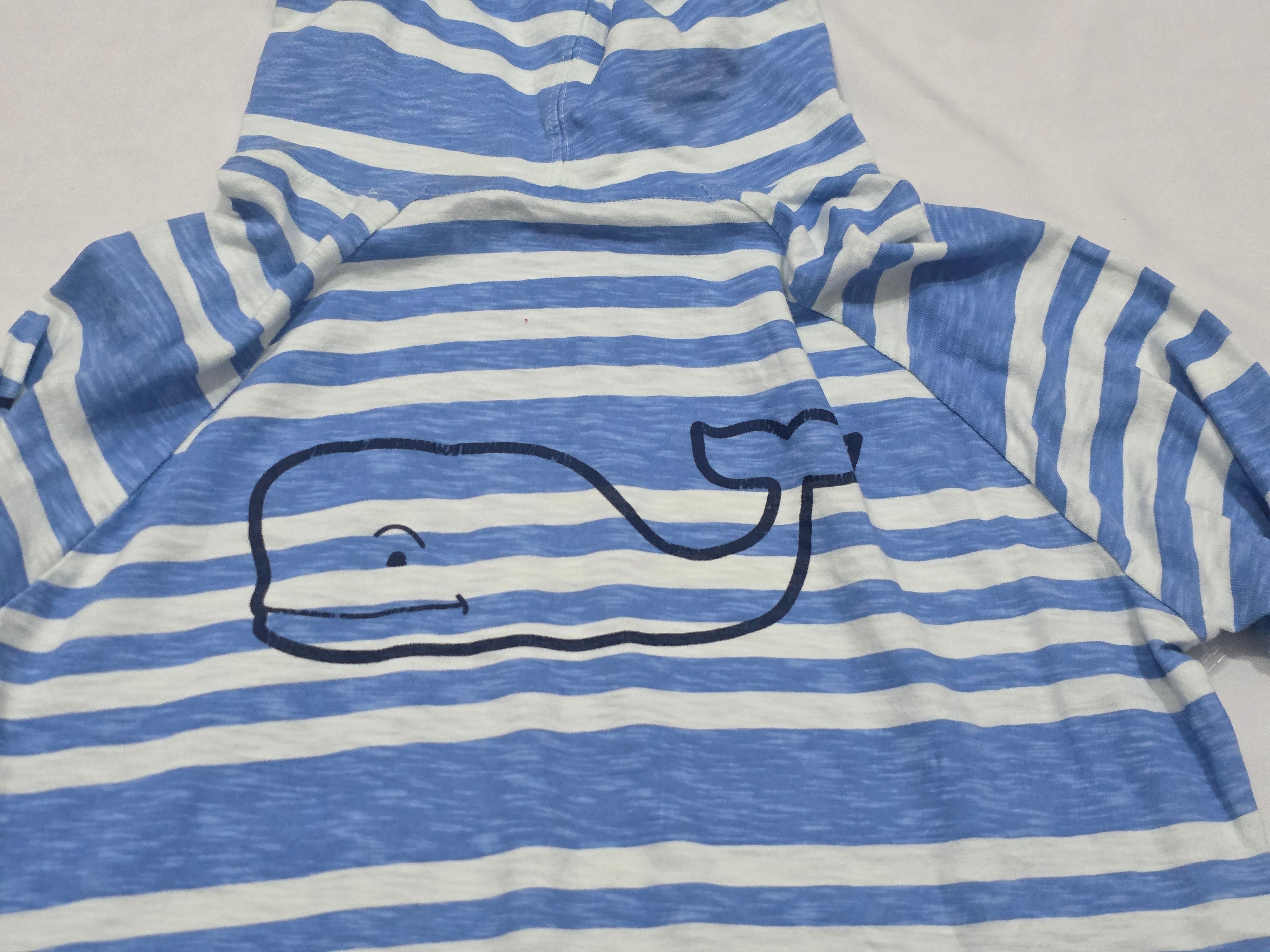 Playera Con Gorro Vineyard Vines De Mujer Azul/blanco Chica