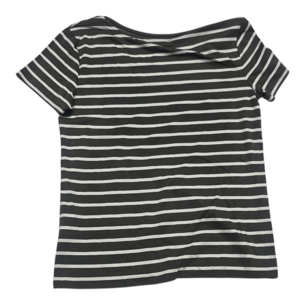 Playera Tommy Hilfiger Mujer Talla Chica Verdeblanco